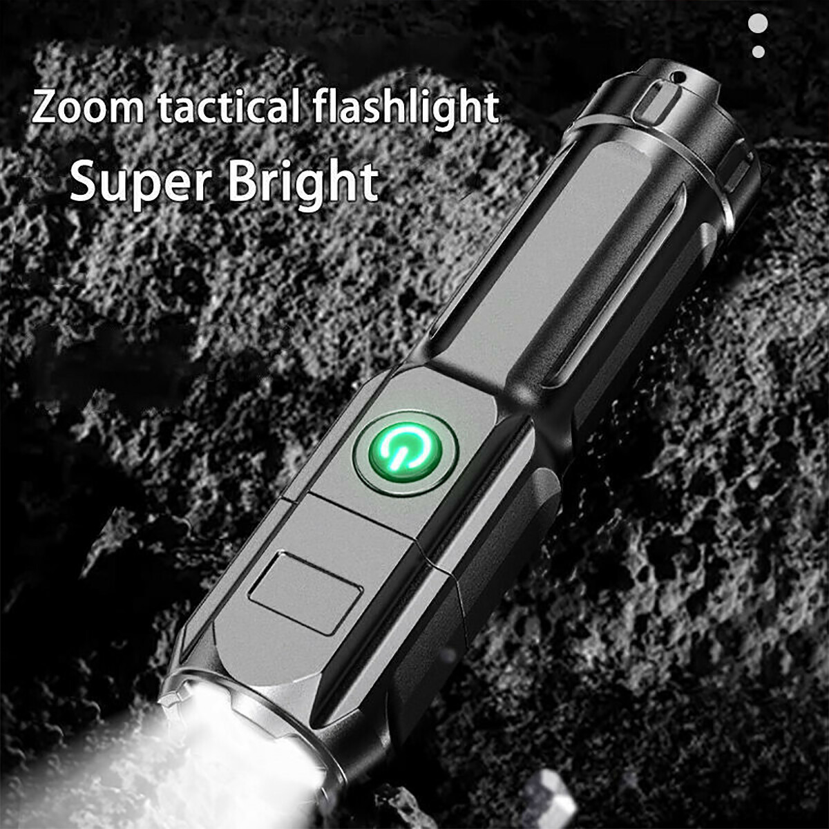990000LM LED Flashlight Tactical Light Super Bright Torch USB Rechargeable Lamp