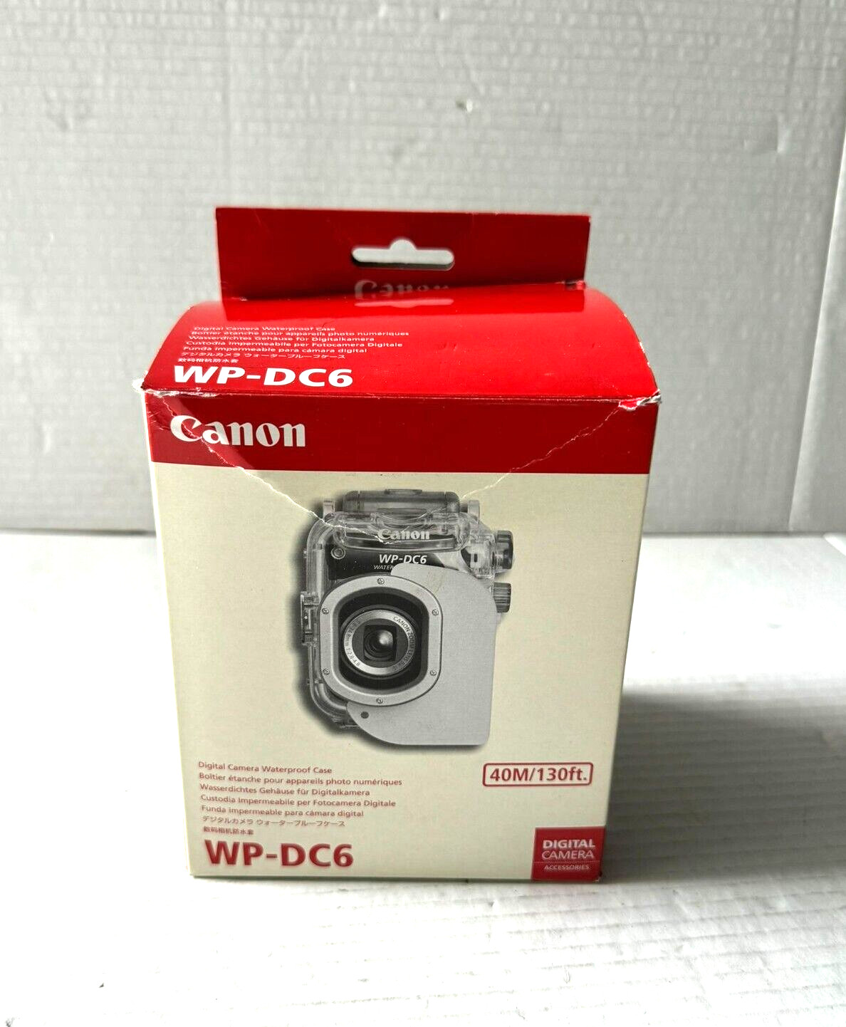Canon WP-DC6 Underwater WaterProof Camera Case