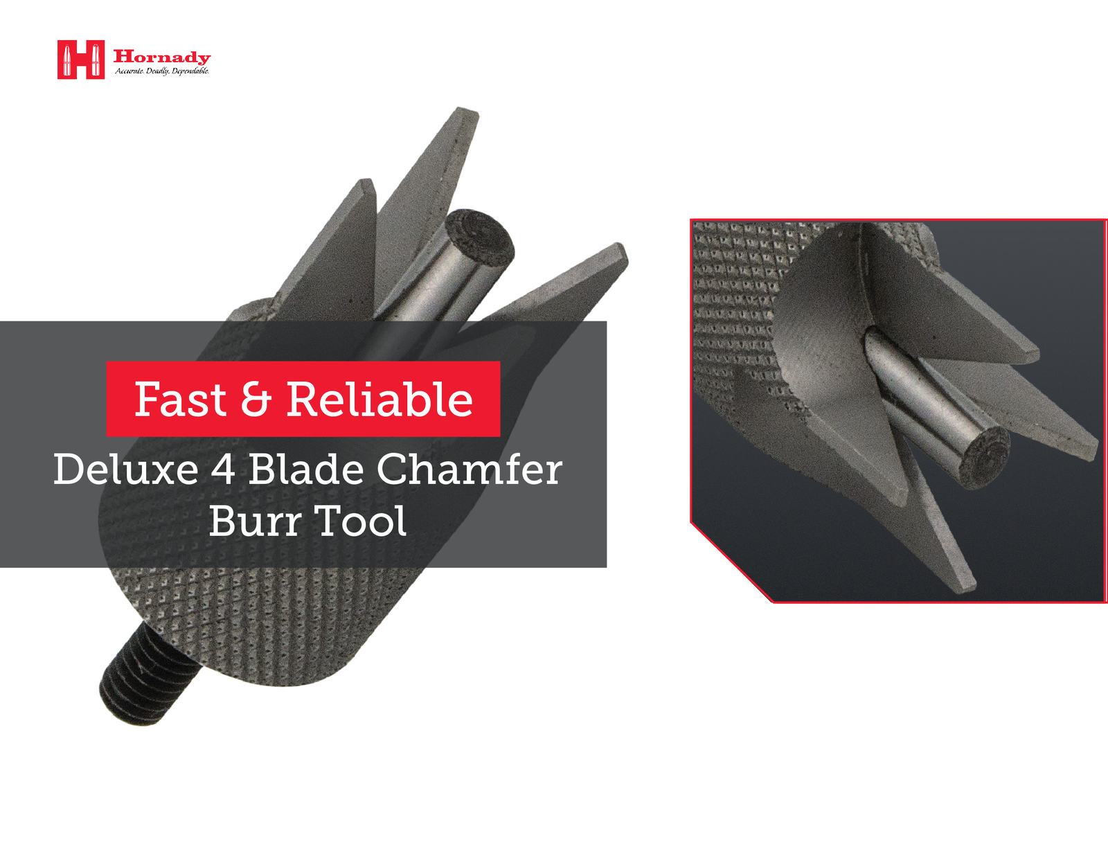Hornady 4 Blade OD Deburring Tool
