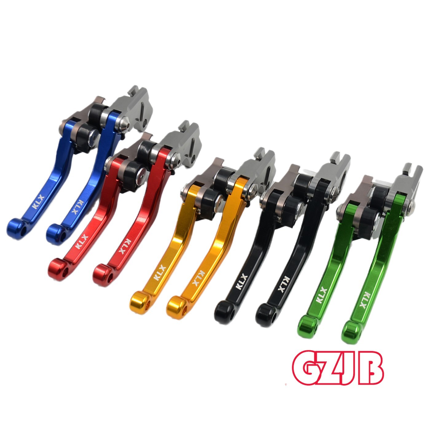 New CNC KLX Pivot Brake Clutch Levers For KLX125 KLX150L KLX230R KLX250 KLX300