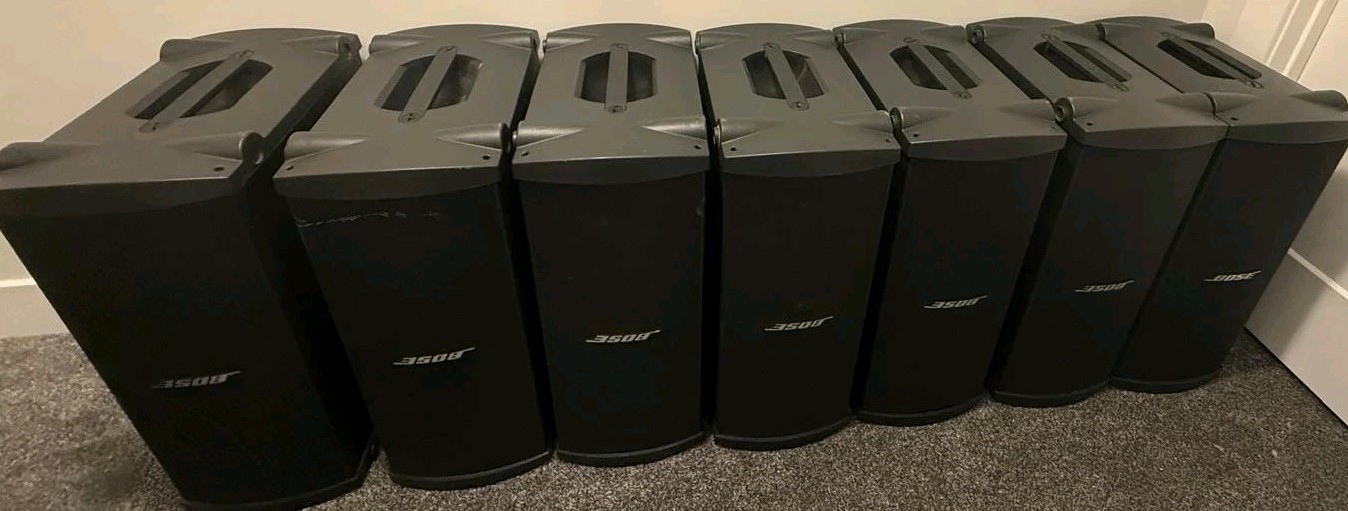 Bose Panaray MB4 Modular Bass Professional Loudspeaker Black