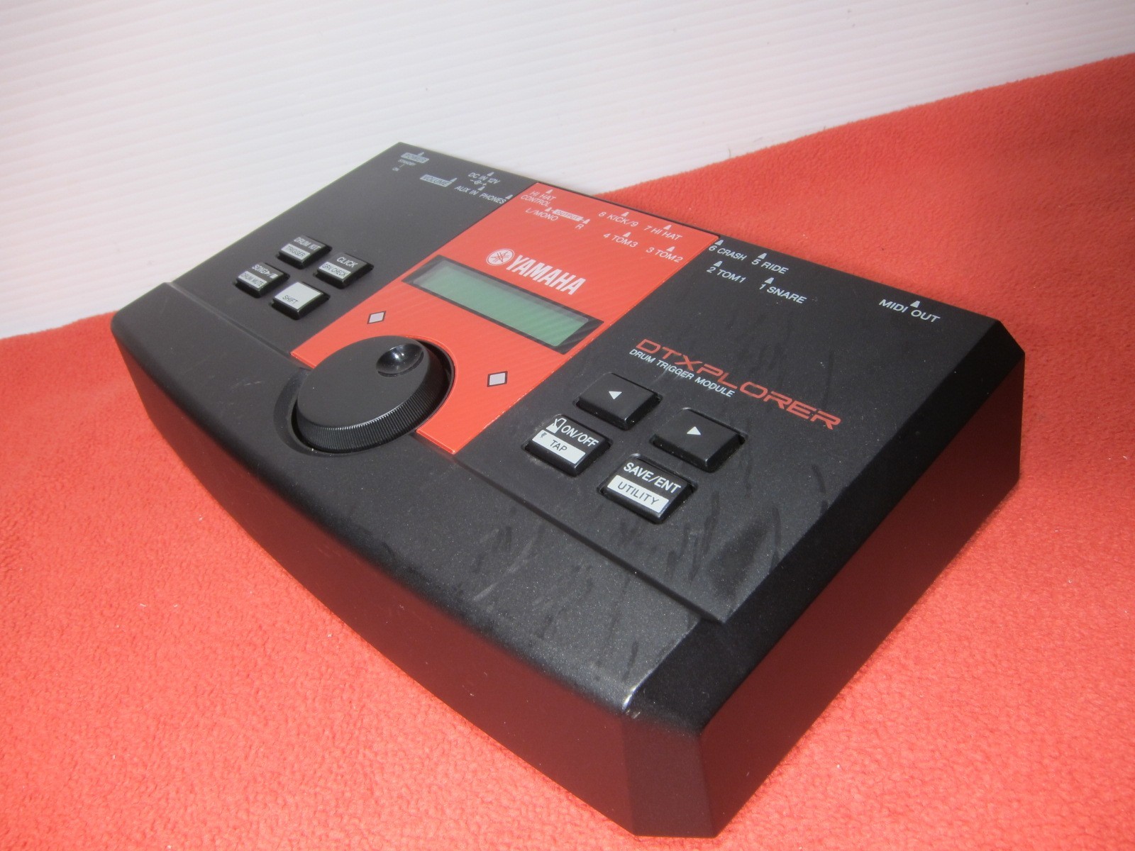 Yamaha DTXPLORER Drum Trigger Module Electronic Drum Tested w/ power supply