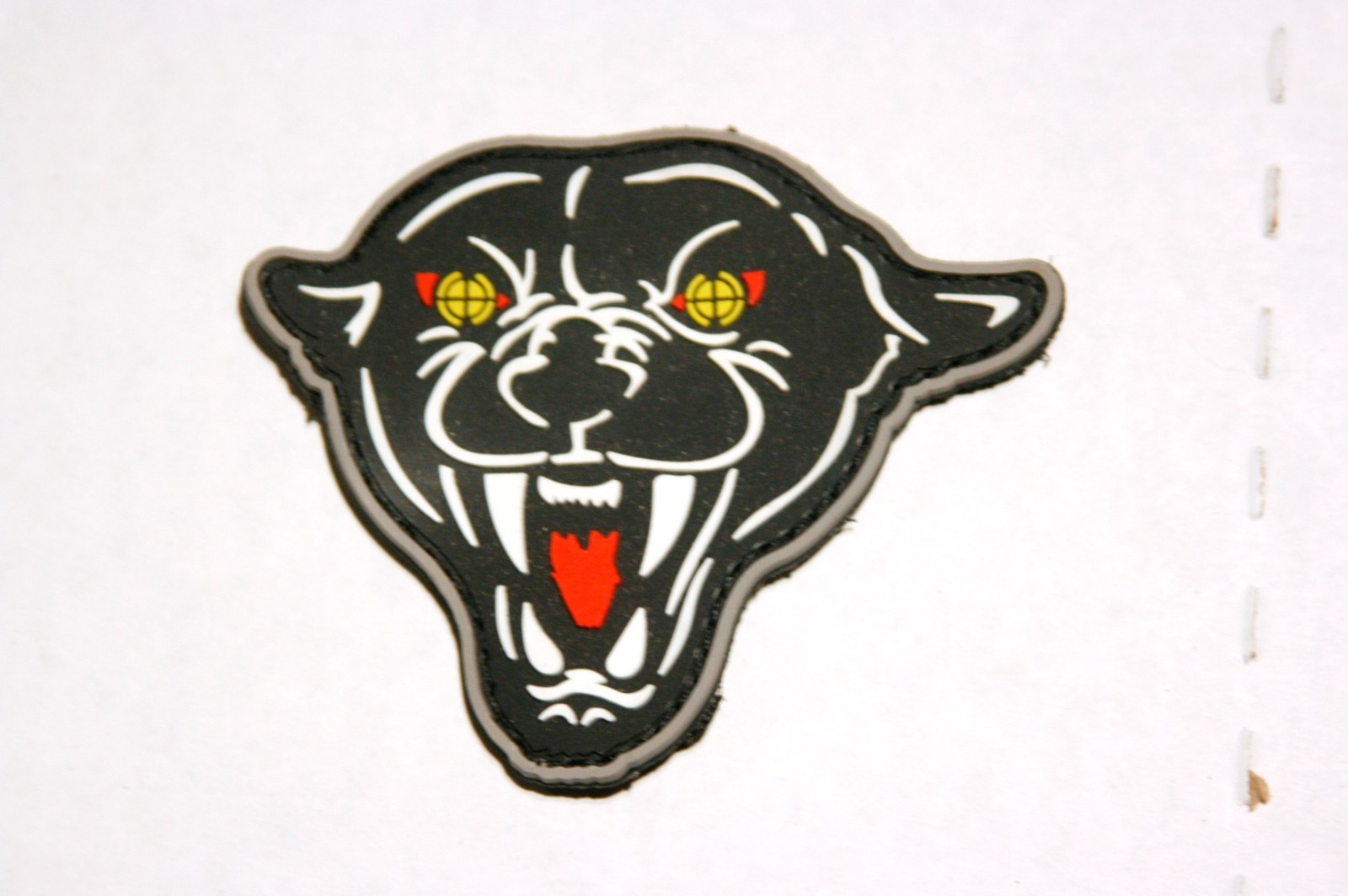 Tactical Morale Patch - Tiger Face with Sniper Scope Eyes - PVC - Hook Back *NEW