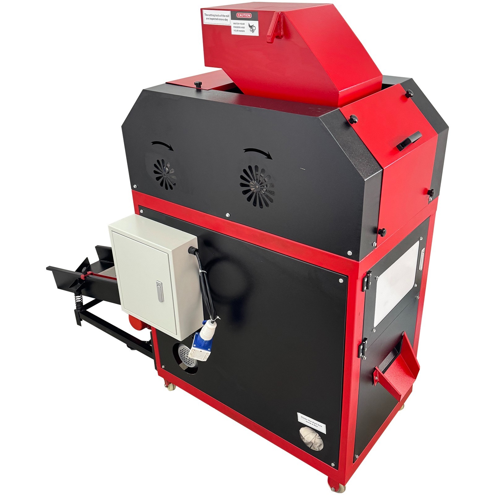 220V Copper Wire Granulator Machine Waste Cable Recycling Copper & Plastic Separ