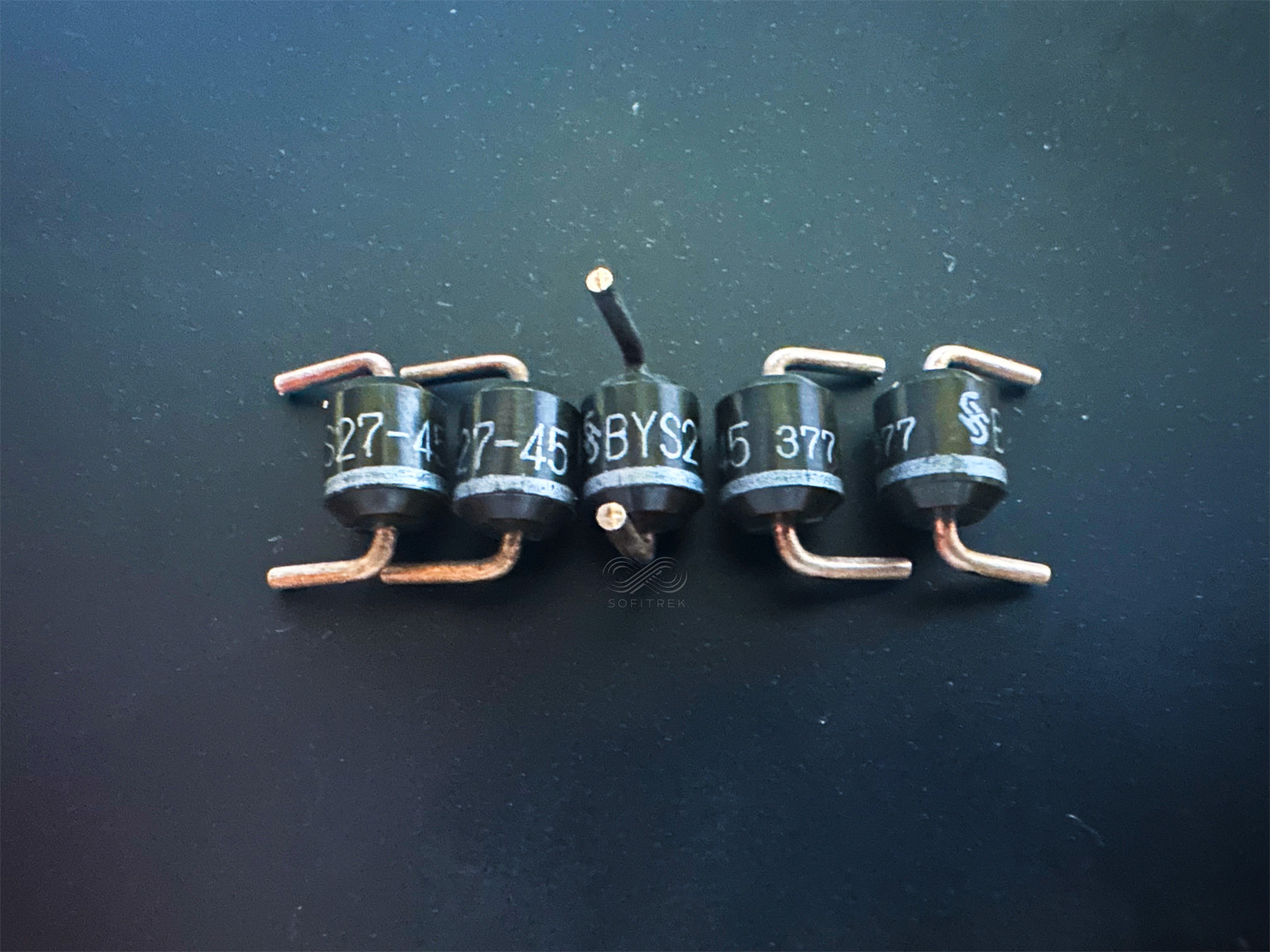 5X BYS27-45 BYS 27-45 SIEMENS Rectifier 45V 5A Schottky Diode SK3