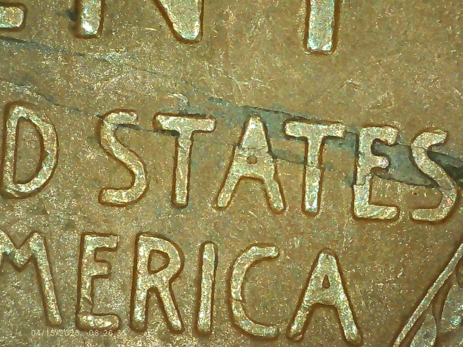 1940D Lincoln Wheat Penny NICE LAMINATION ERROR Coin