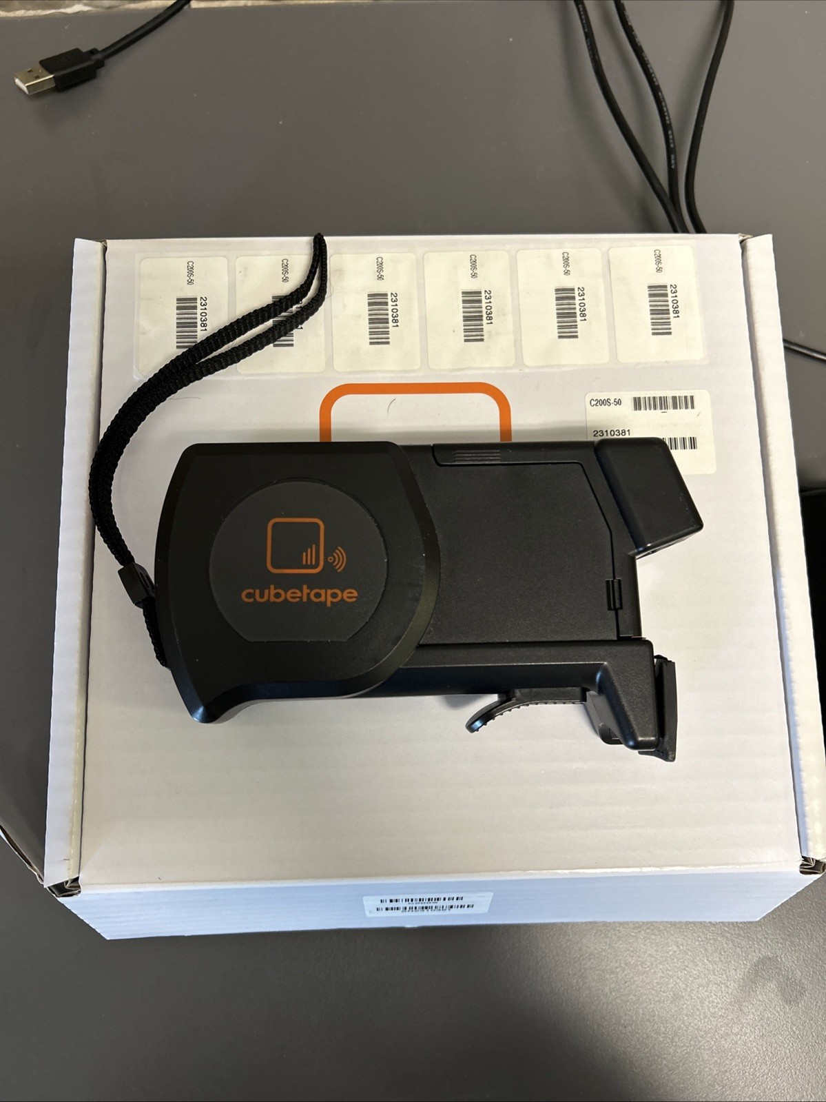 Cubetape C200S50 2D Barcode Precision Mobile Scanner-Dimensioner Masterdata
