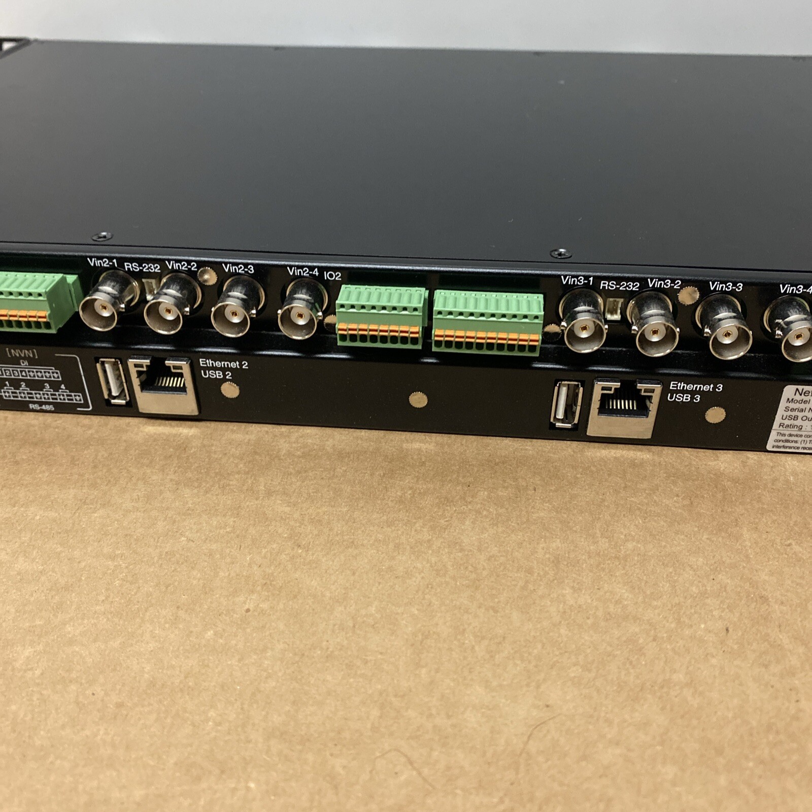 AMAG Visualizer 12 Channel 1U Modular Video Encoder EN-7912-A