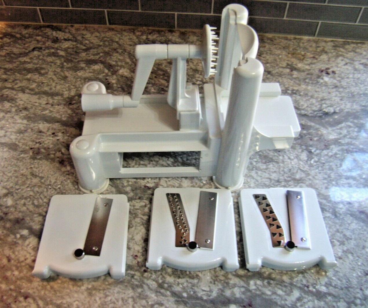 Progressive Pro-Slice 4 Pc. Slice & Garnish Machine As Seen on TV New Open Box