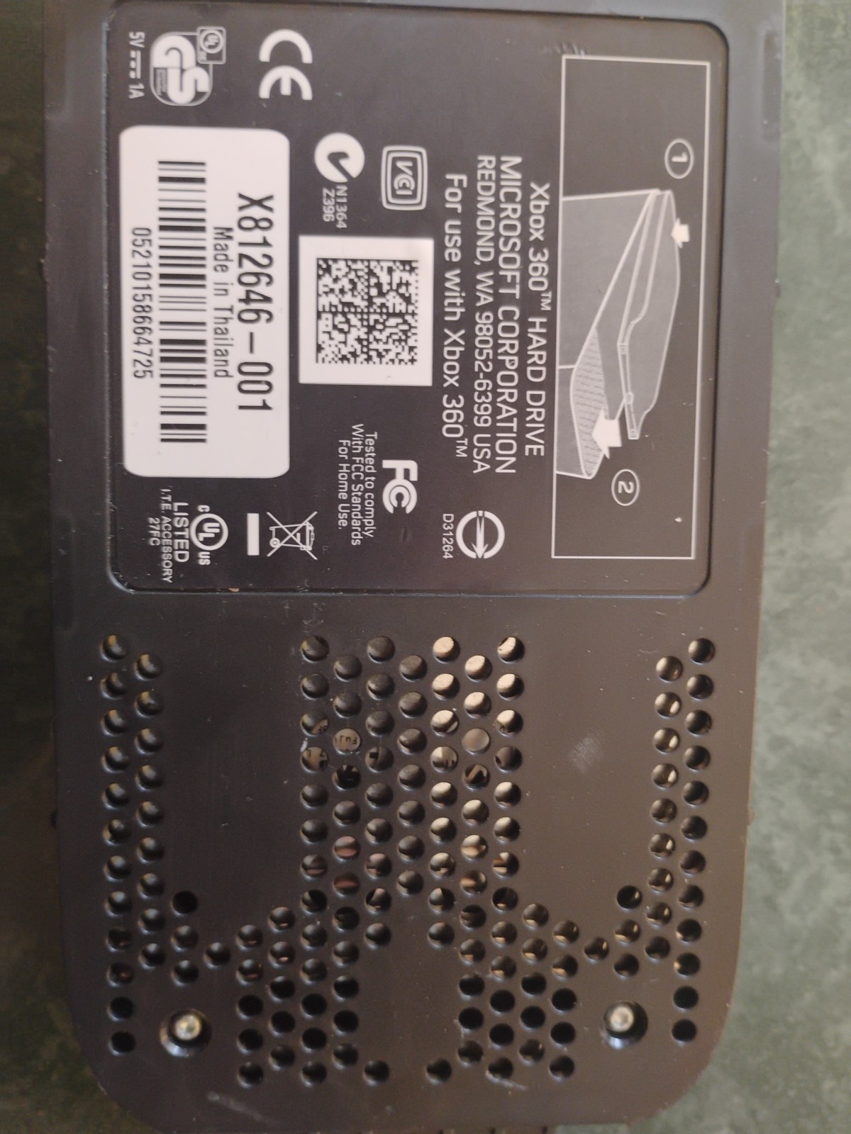120GB HDD Xbox 360 External Hard Drive