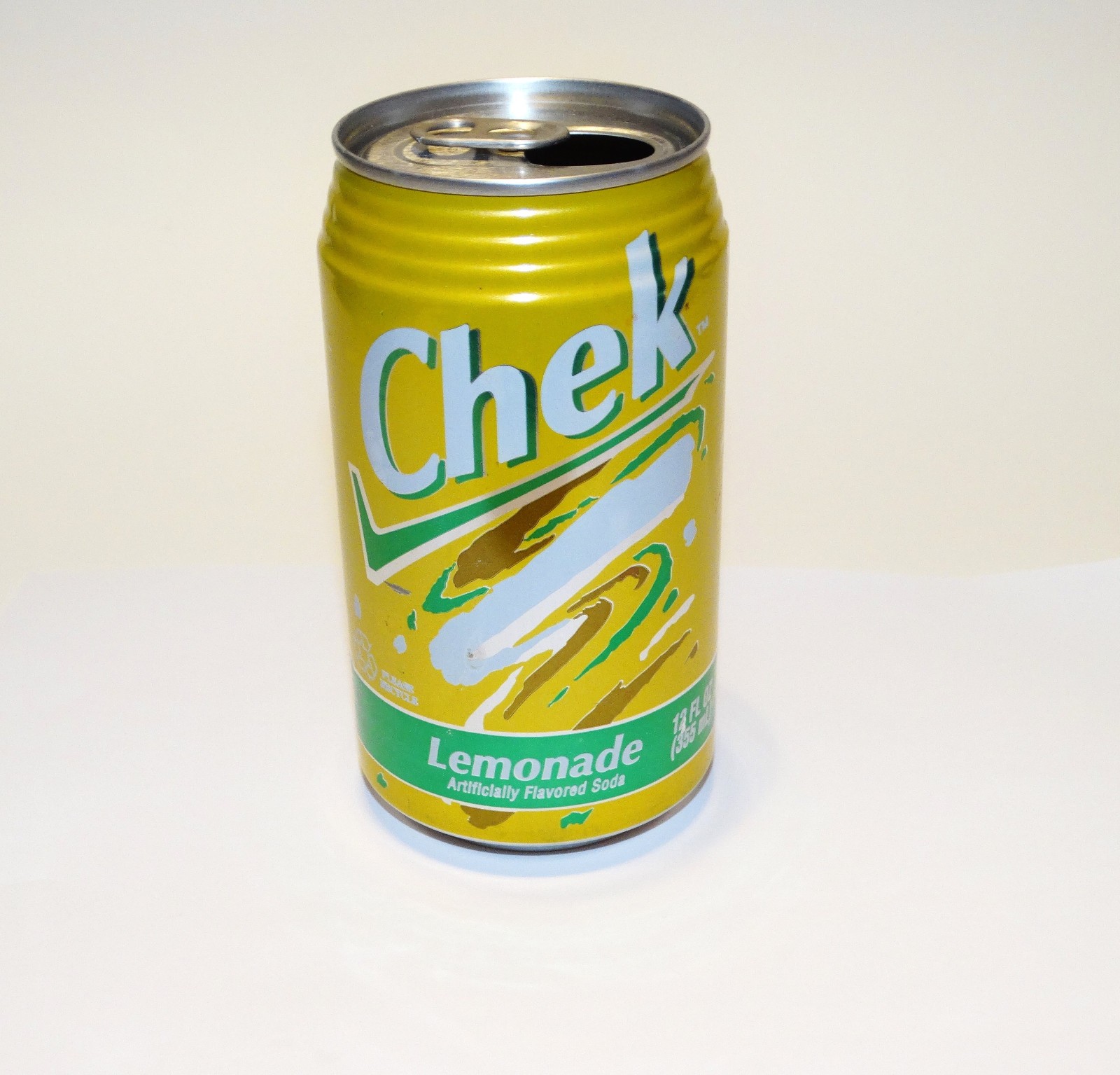 Chek Soda Can Lemonade c1990s Vintage 90s