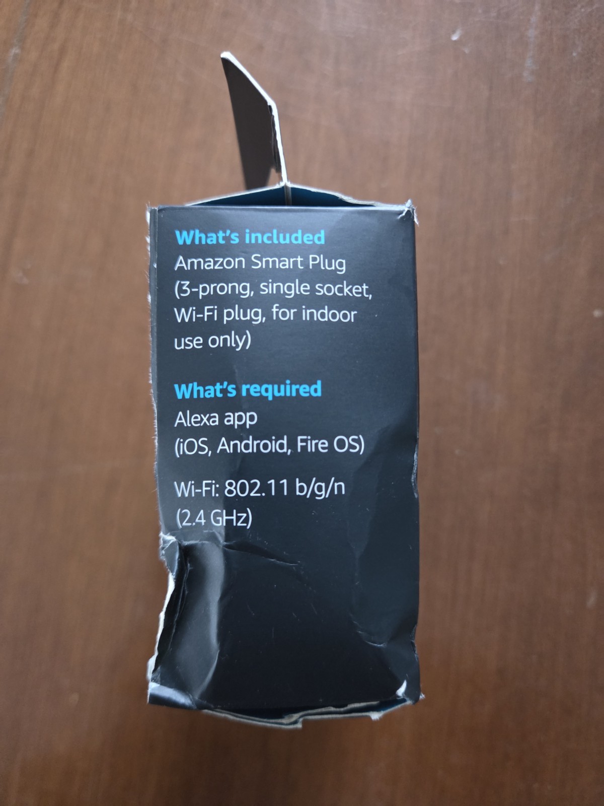 Amazon Wi-Fi Smart Plug, Alexa, New / Damaged Box