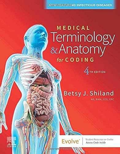 Medical Terminology & Anatomy for - Paperback, by Shiland MS RHIA - Very Good h