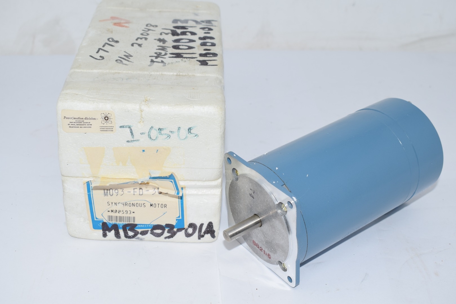 NEW Danaher Motion Superior Electric M093-FD-301 SLO-SYN Stepper Motor 200 Per R