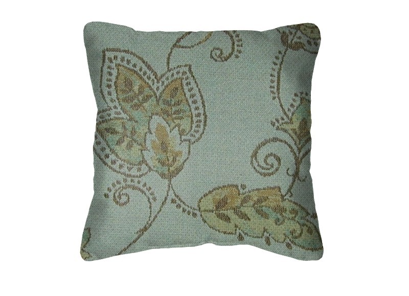 Throw Pillows David Rothchild Alicia Seamist (Set/2) Floral Blue Square Acrylic