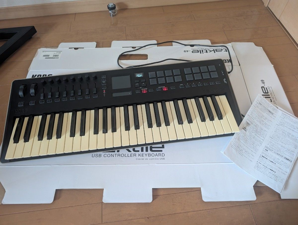 KORG taktile-49 USB Controller Keyboard MIDI DAW Semi-Weighted workingTested