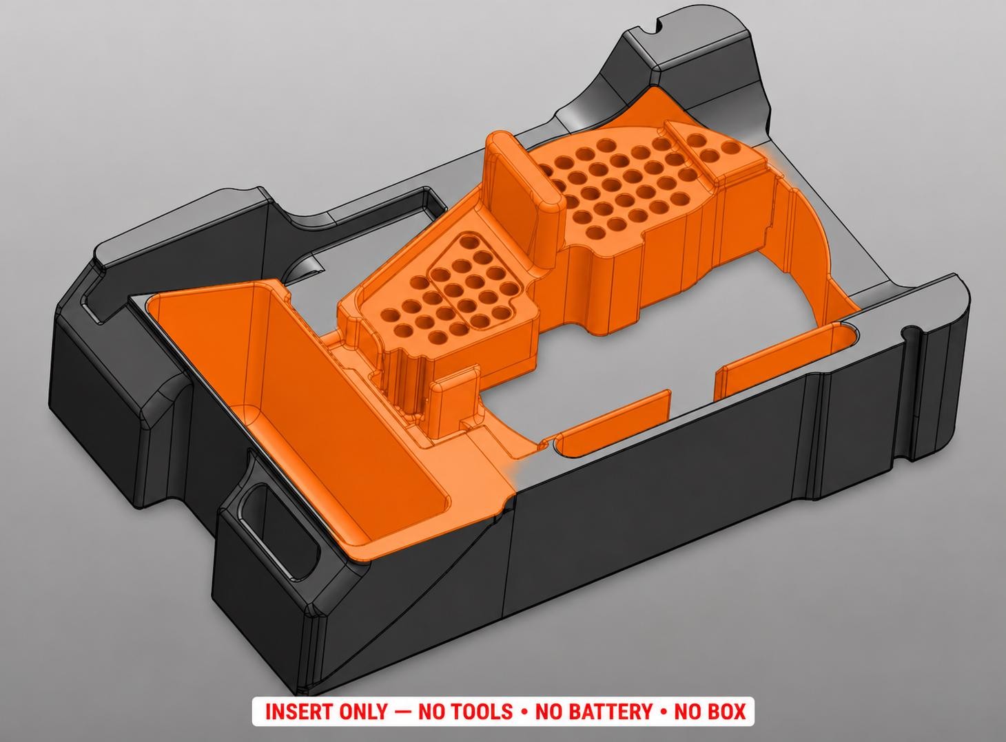 Milwaukee Packout Insert for M18 Fuel Compact Router | 3D Printed