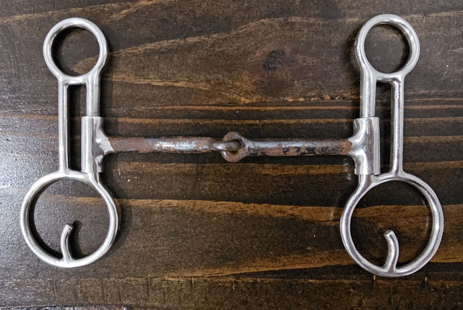 Gag Style Training Snaffle Bit