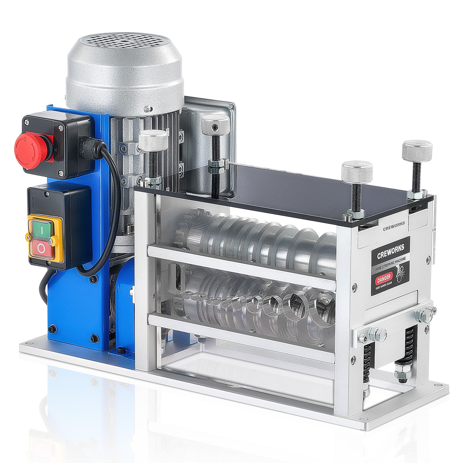 CREWORKS Automatic Wire Stripping Machine for 0.06-1.5in Copper Electrical Wires
