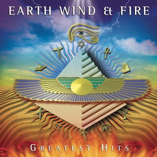 Earth Wind & Fire Greatest Hits Music Album Cover Poster Print 12 x 12