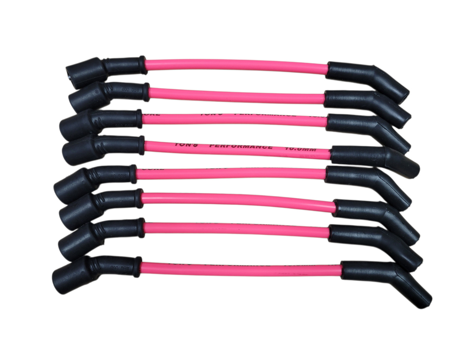 Ton's Hot Pink 10mm Spark Plug Wires CHEVY GMC LS LS1 LT VORTEC 4.8 5.3 6.0 6.2