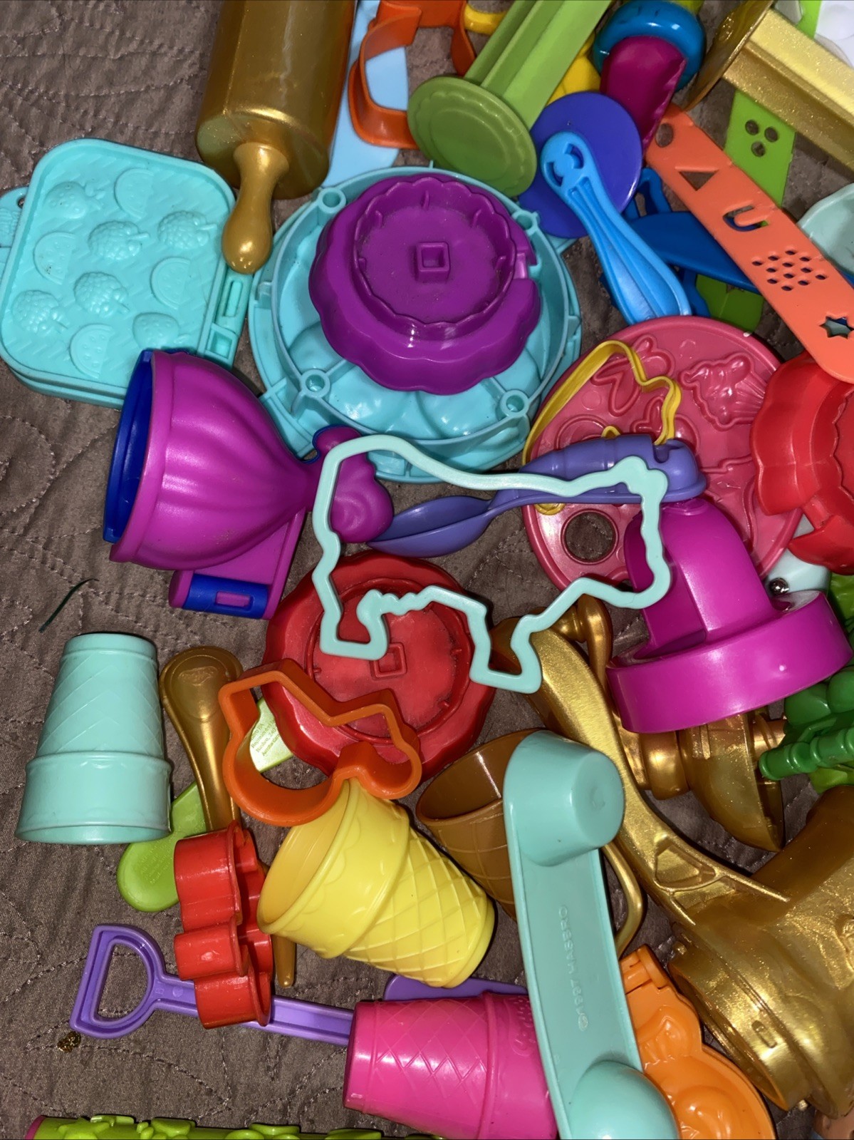 Huge 50+ Play Doh Accessories Lot