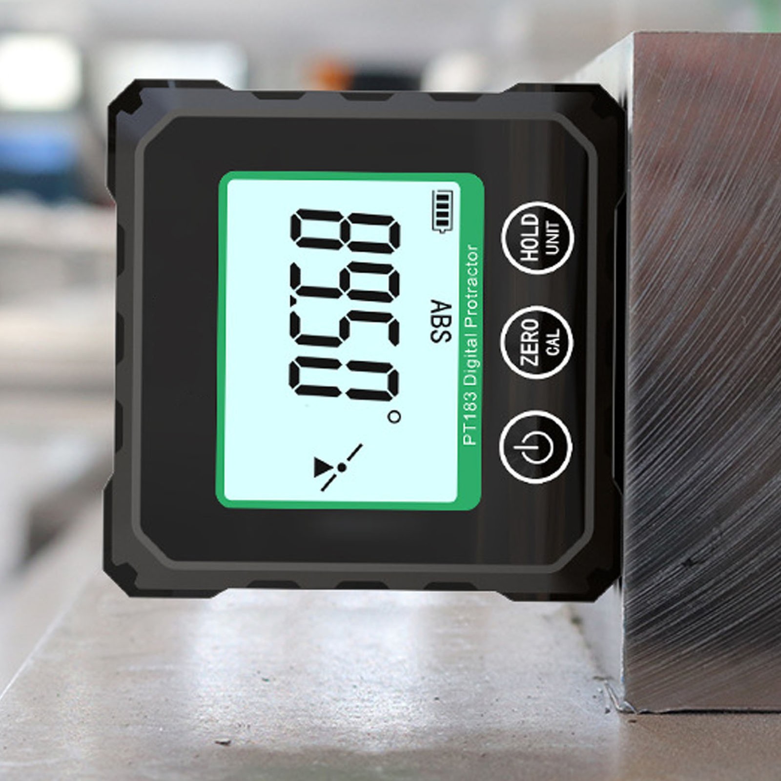 Digital Angle Finder With 4 Side Strong Magnet Backlit Display For Woodwork RVVA