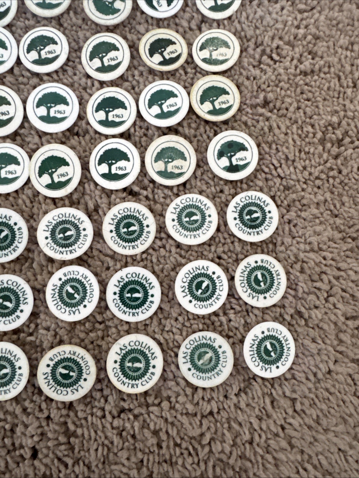 51 Las Colinas Golf Course Logo Chips
