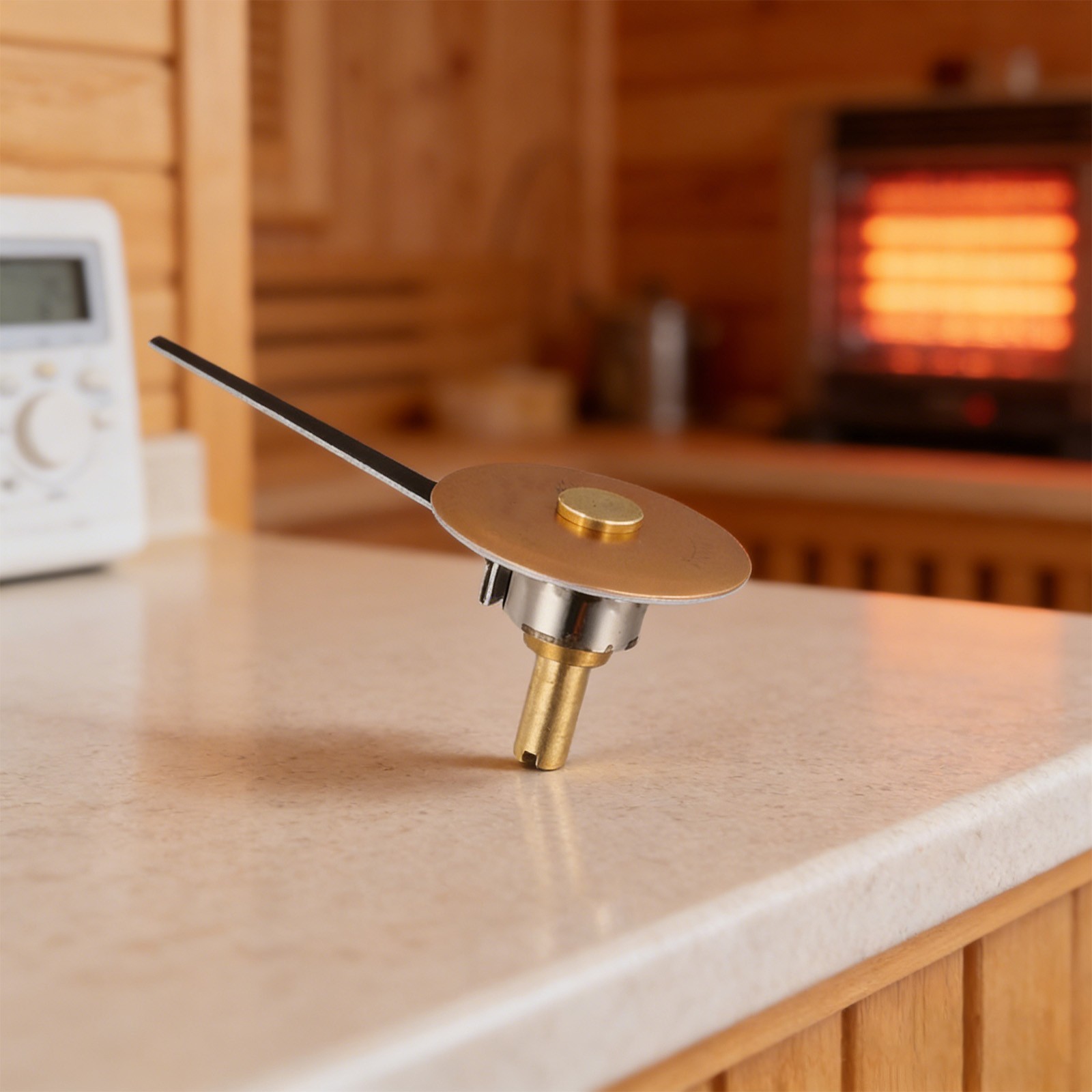 Thermometer Hygrometer Replacement For Sauna Room Copper Aluminum Alloy New