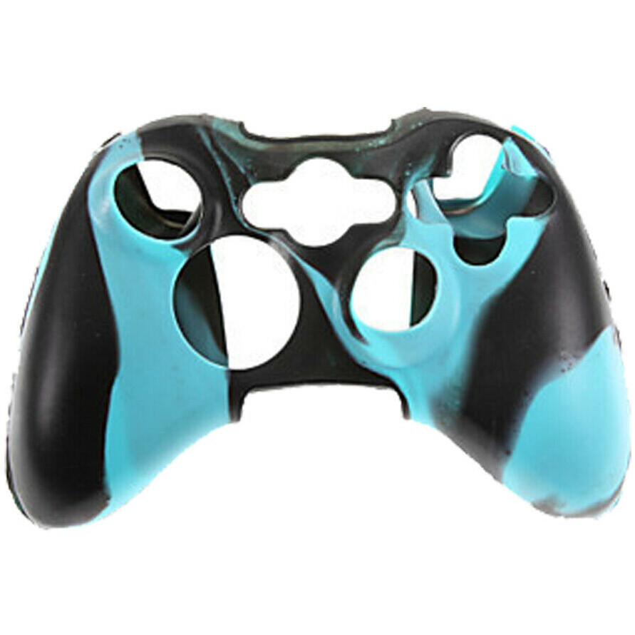 3 Pieces Xbox 360 Silicone Wireless Controller Skin Protective Rubber Case Cover