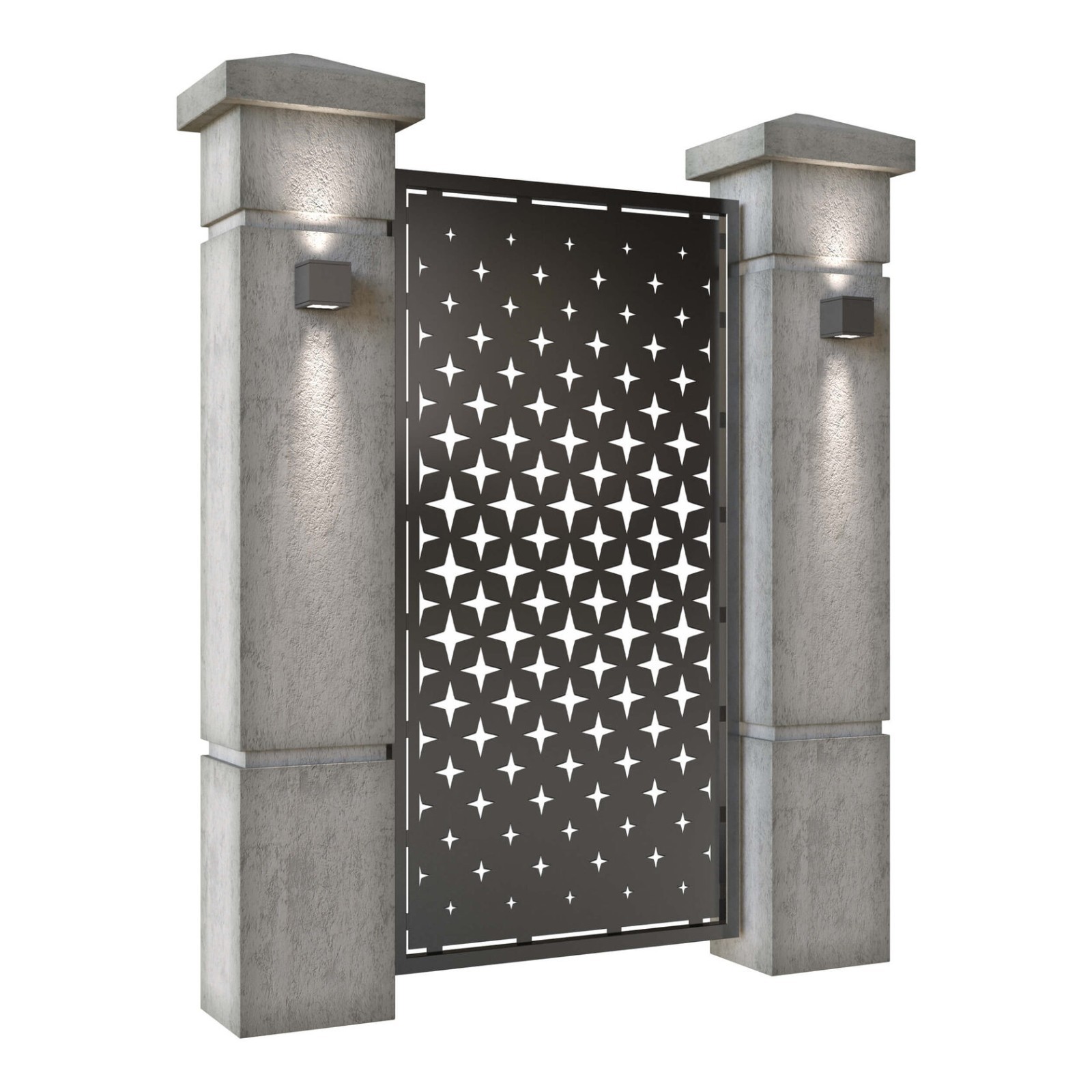 Gorgeous Custom Handcrafted Metal Entry Gate