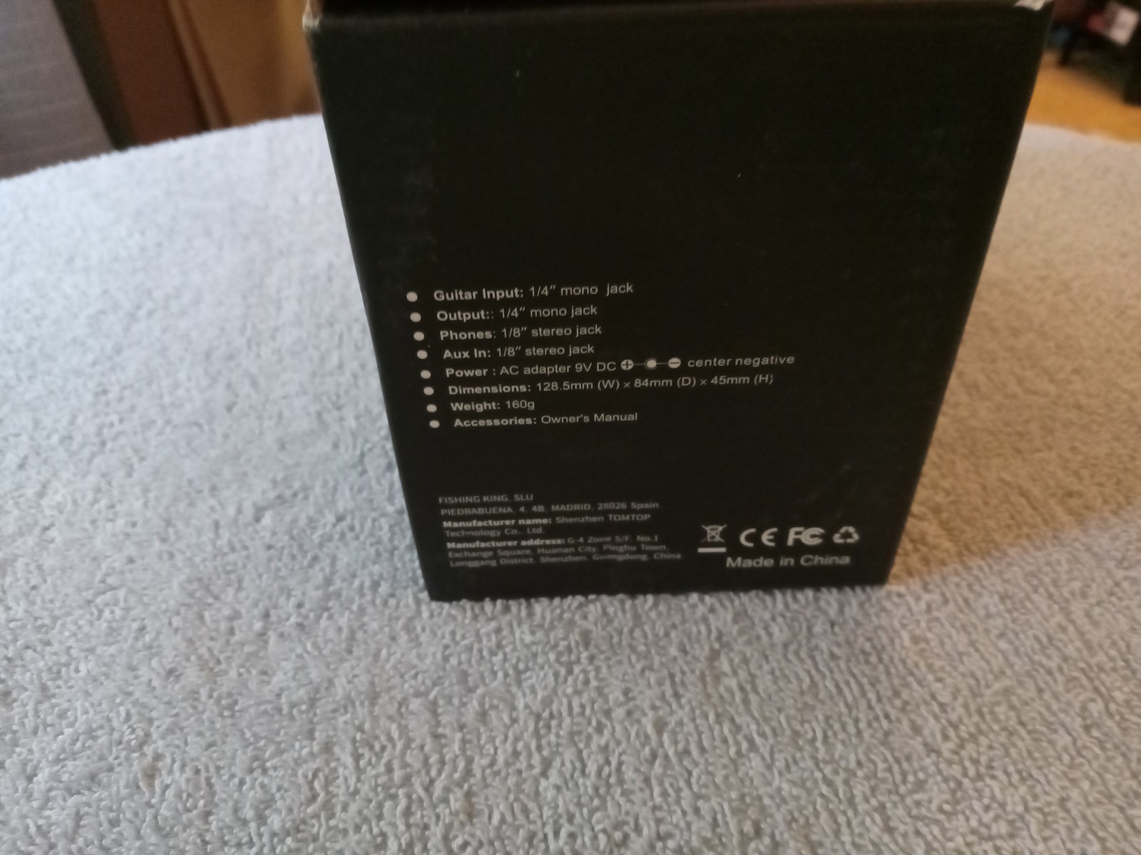 Very Nice POCKROCK Portable Guitar Effects Pedal