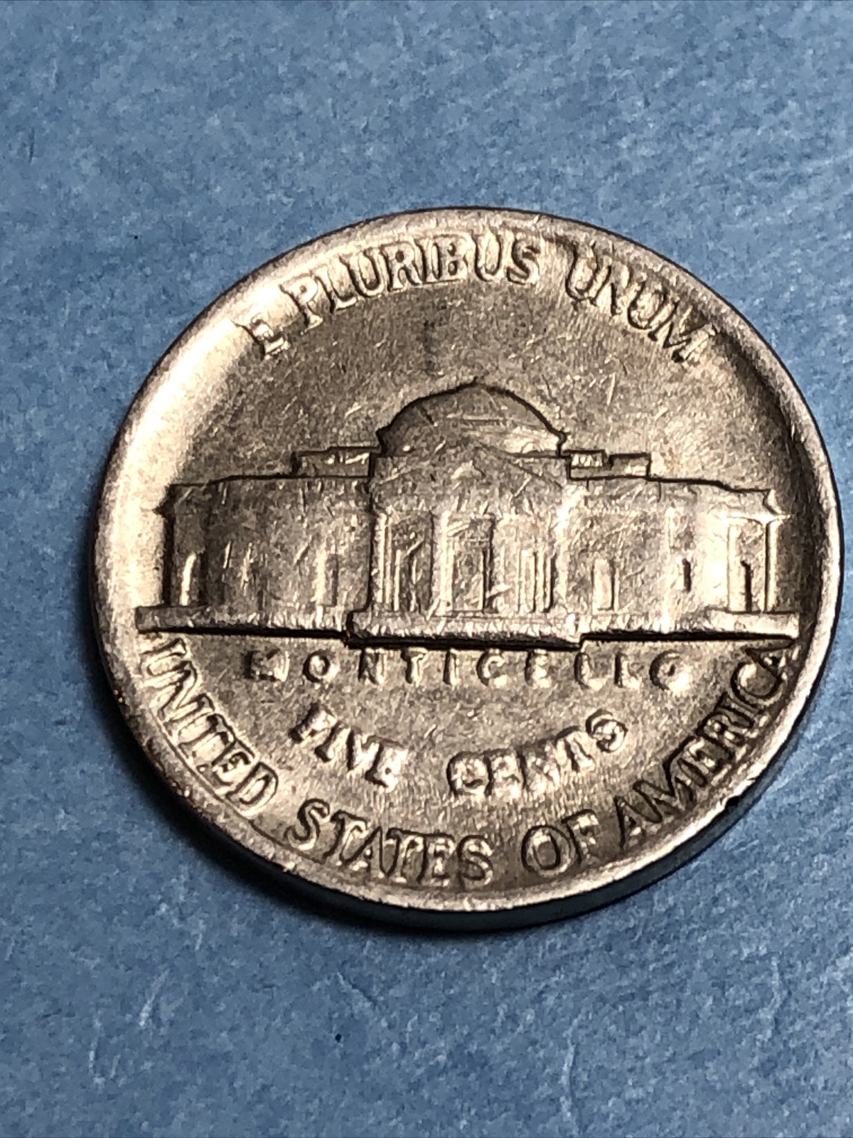 1984 P Jefferson Nickel Errors See pictures