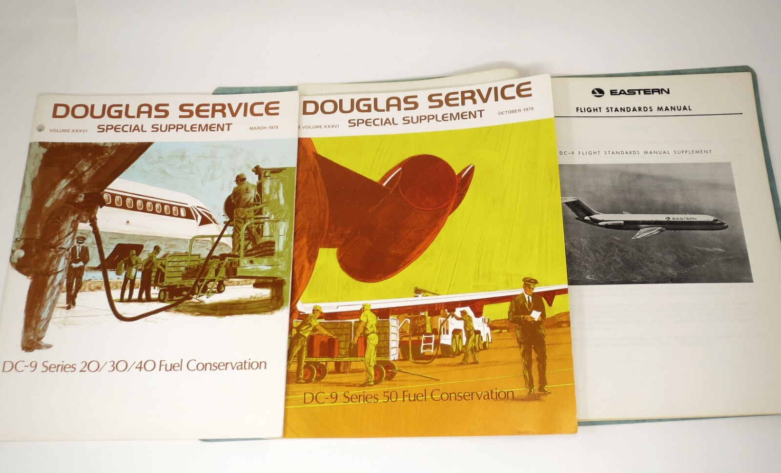 Airplane Flight Standards Manual Douglas DC-9 1968 Service Supplmt Fuel Conserva