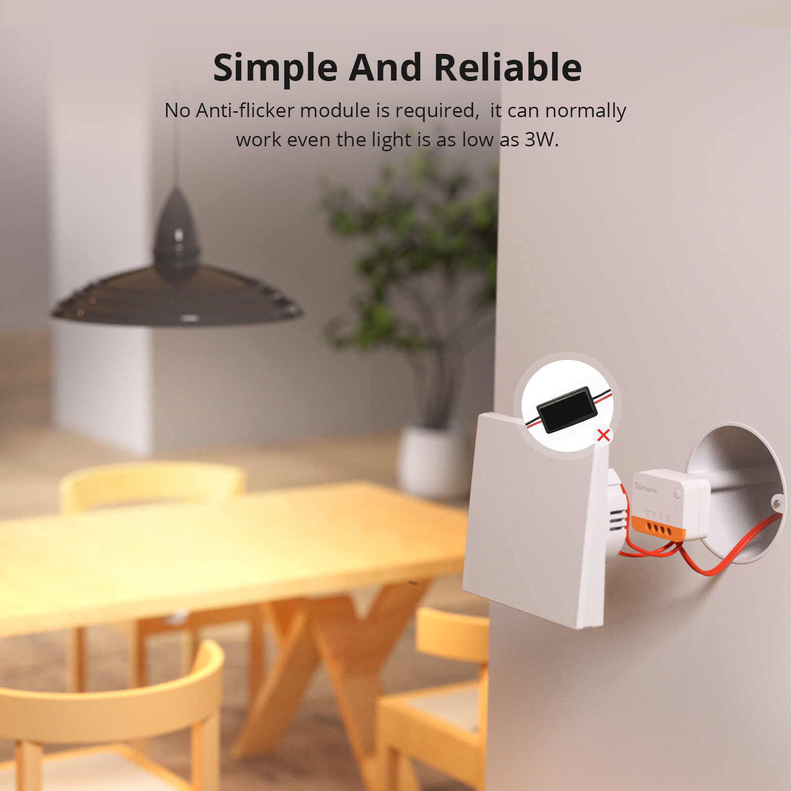 SONOFF ZBMINIL2 Zigbee Smart Light Switch (2 Way)-4Pack No Neutral Wire Required