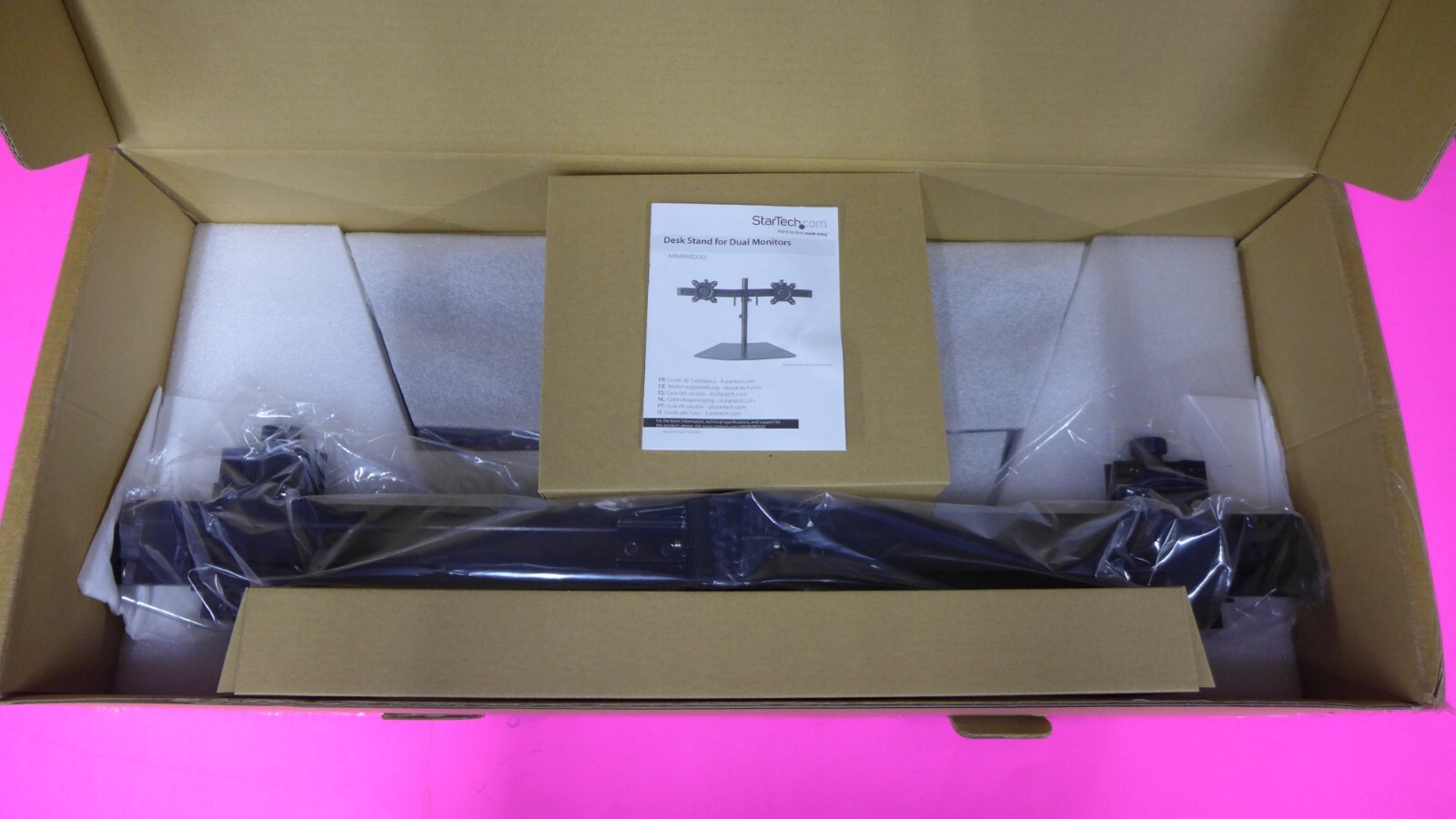 NEW StarTech 24' Dual Monitor Stand ARMBARDUO