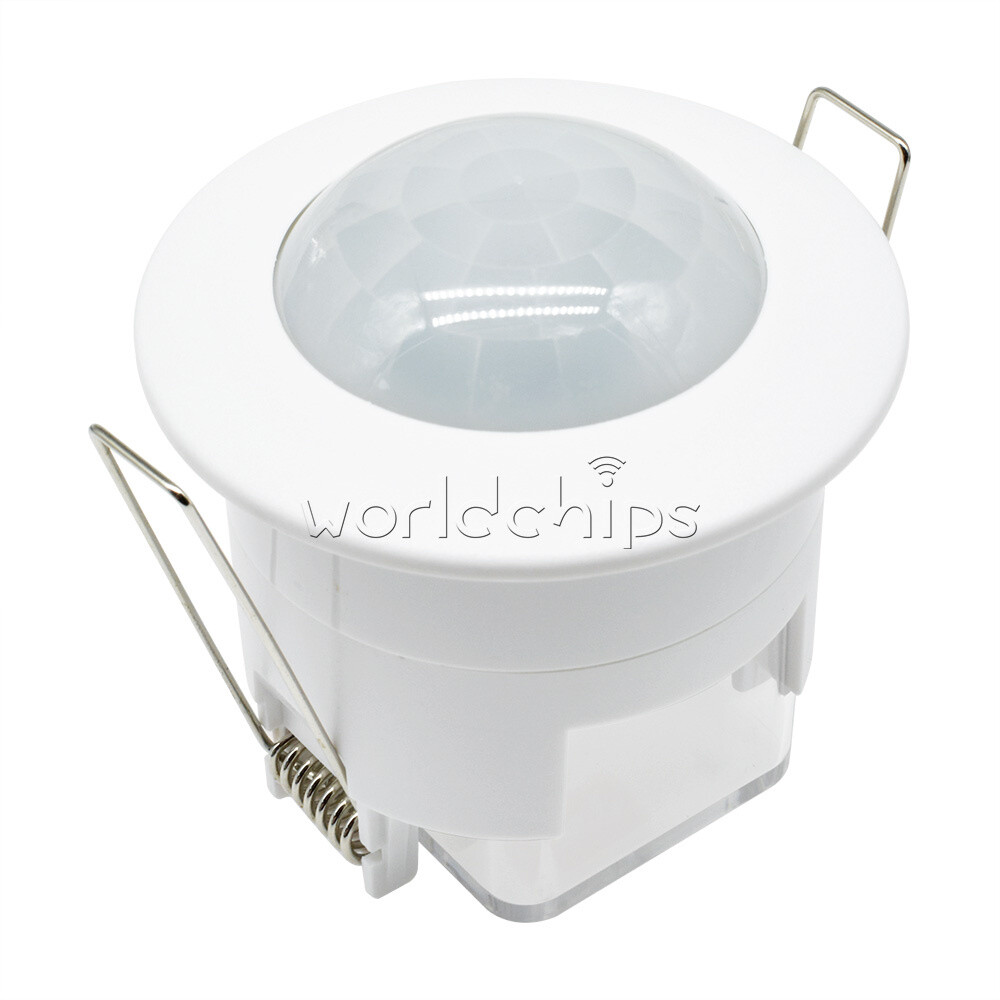 PIR Infrared Body Motion Sensor Detector Lamp Light Switch 110-240V 360° Ceiling