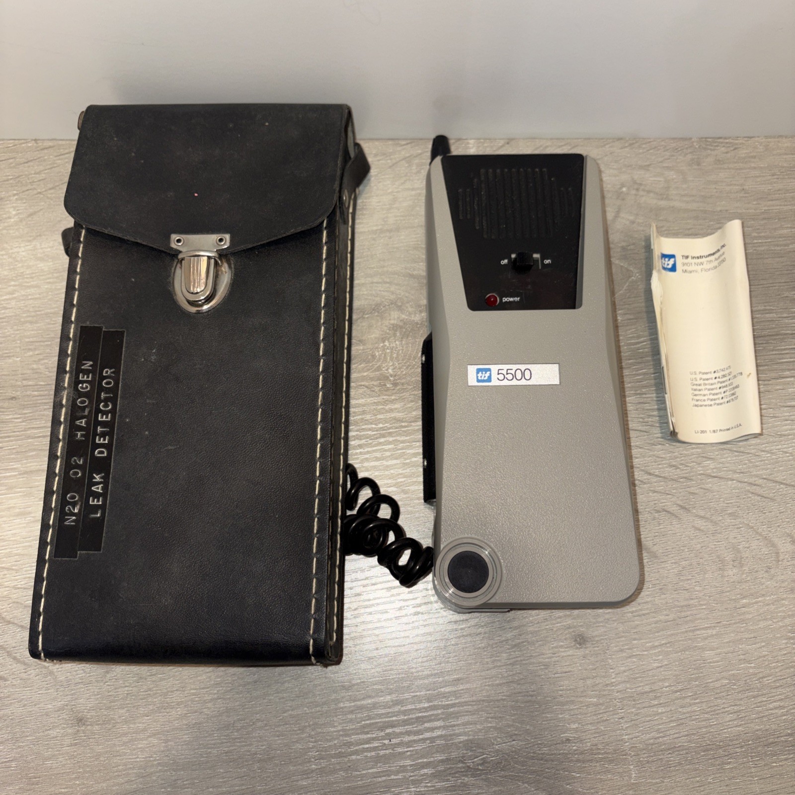 ACT-5500 Pump Style Automatic Halogen Leak Detector