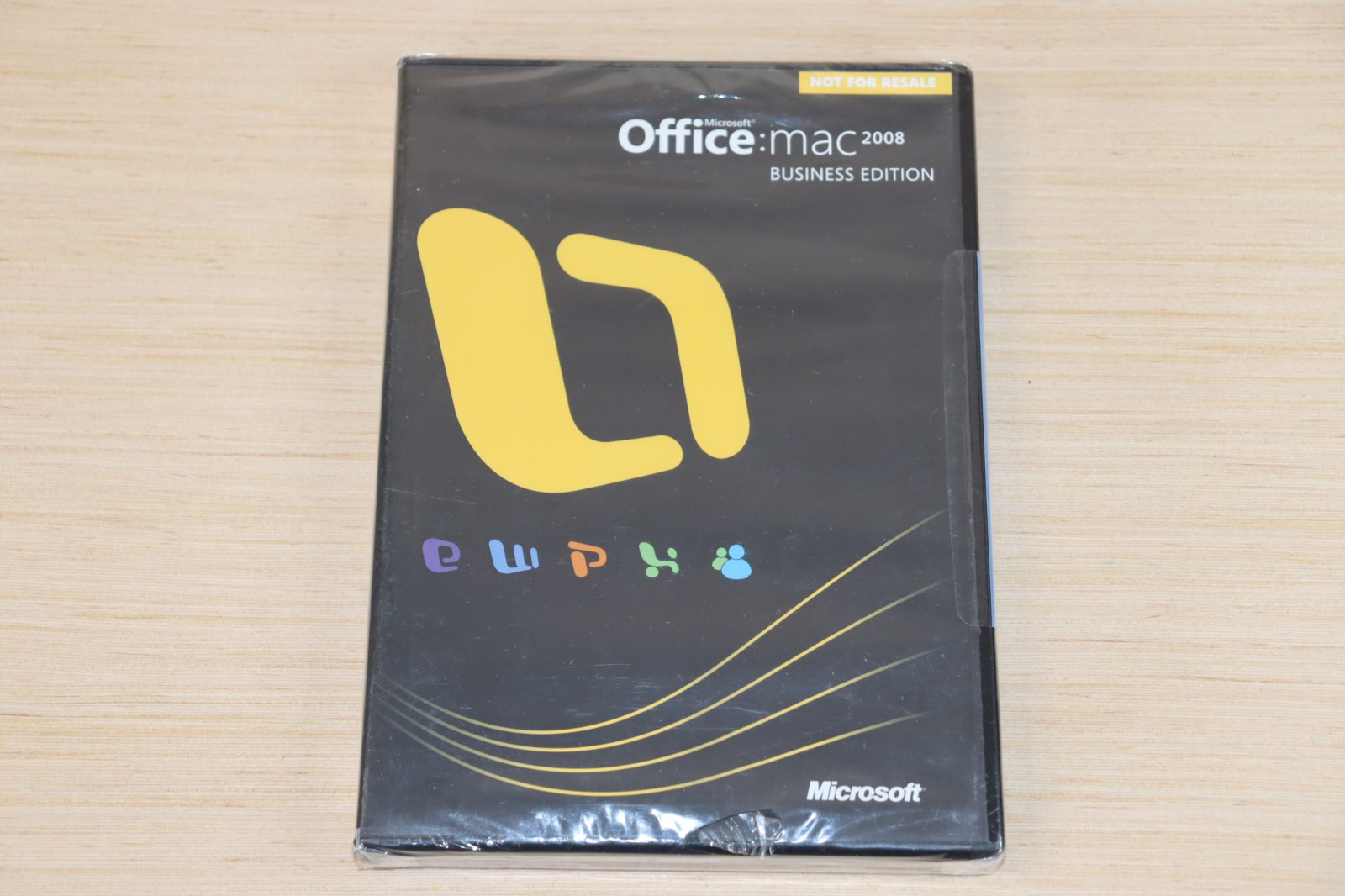 Microsoft Office for MAC 2008 Business Edition SEALED unopened GYD-00003