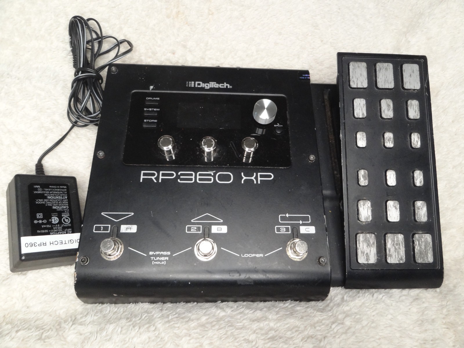 DigiTech RP360 XP Guitar Multi Effects Processor Pedal w/Expression Pedal Tested