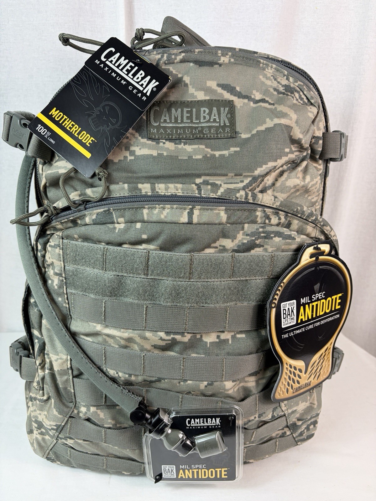 CamelBak Motherlode Military Hydration Backpack 3L ABU Camo - NEW WITH TAGS