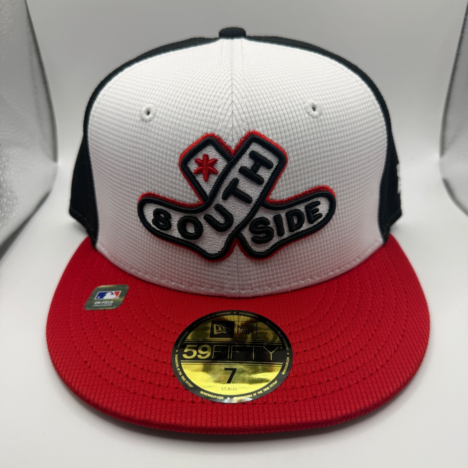New Era Chicago White Sox City Connect 59FIFTY Fitted Hat Size 7 South Side Cap