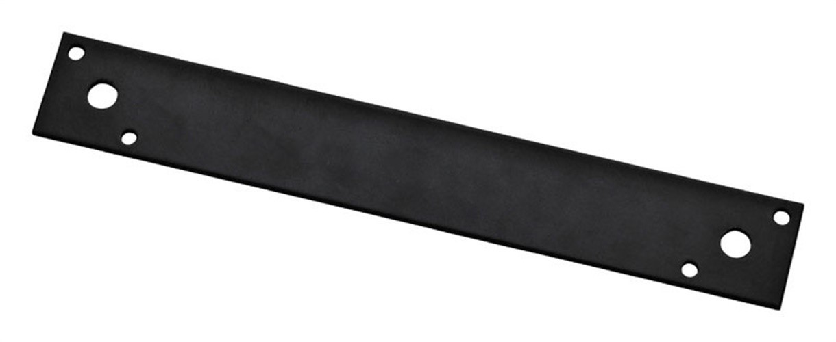 National Hardware N351-472 Black Powder Coat Steel Strap Brace 10x1.5x1/8 in.