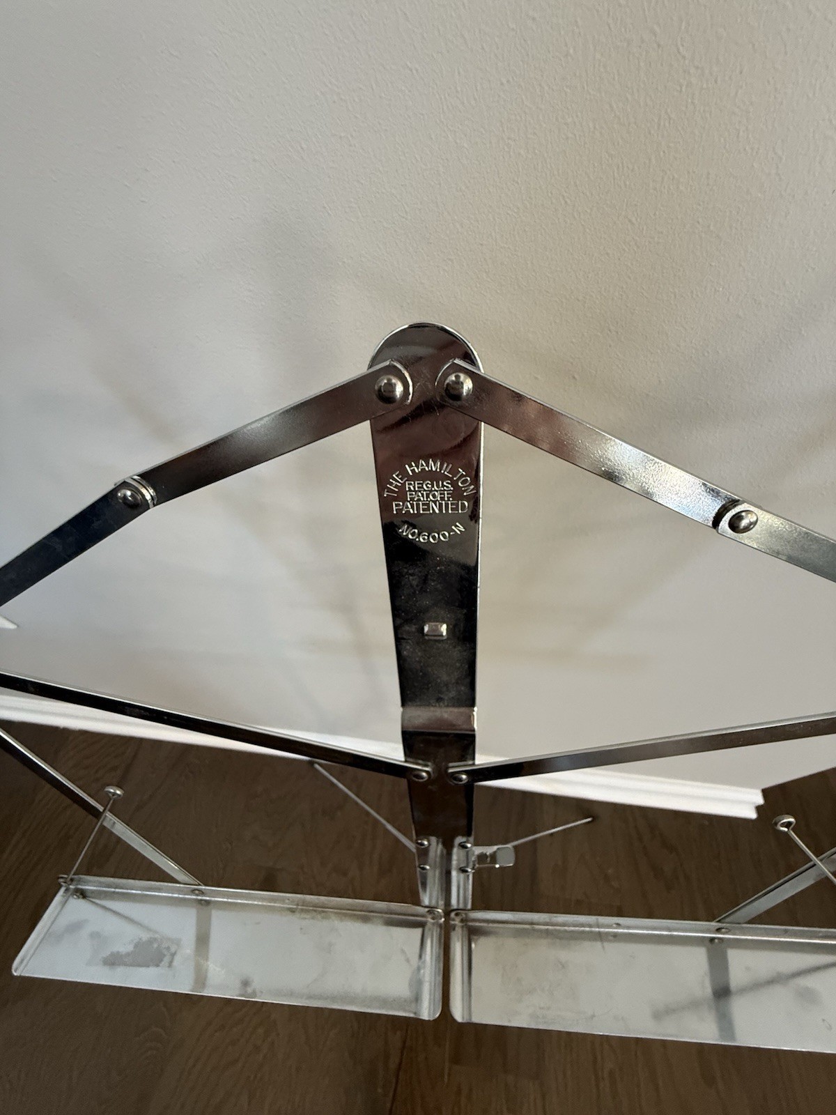 Hamilton Music Stand Foldable With Case 600N