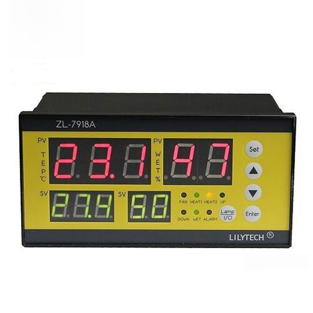 Automatic Egg Incubator with Dual Heating Digital Temperature Humidity Control