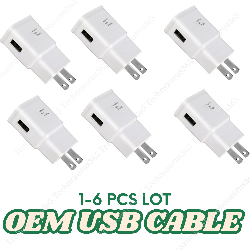 Lot For Android Samsung USB Wall Charger Fast Adapter Block Charging Cube Brick