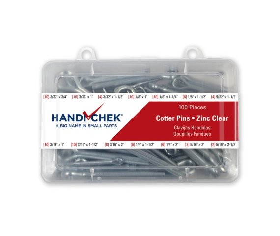 Cotter Pin Assortment CS ZC 100pc (1 Pieces)