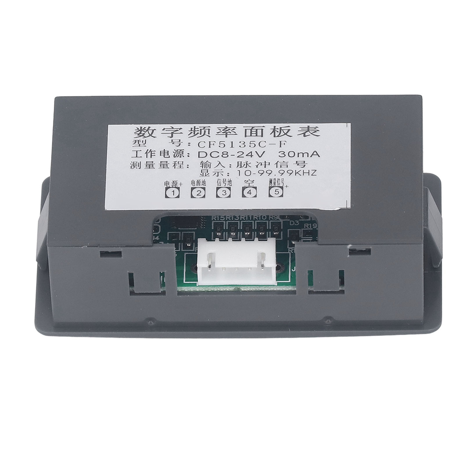 Digital Frequency Meter Counter LED Relay Output Countdown Timer 100khz.