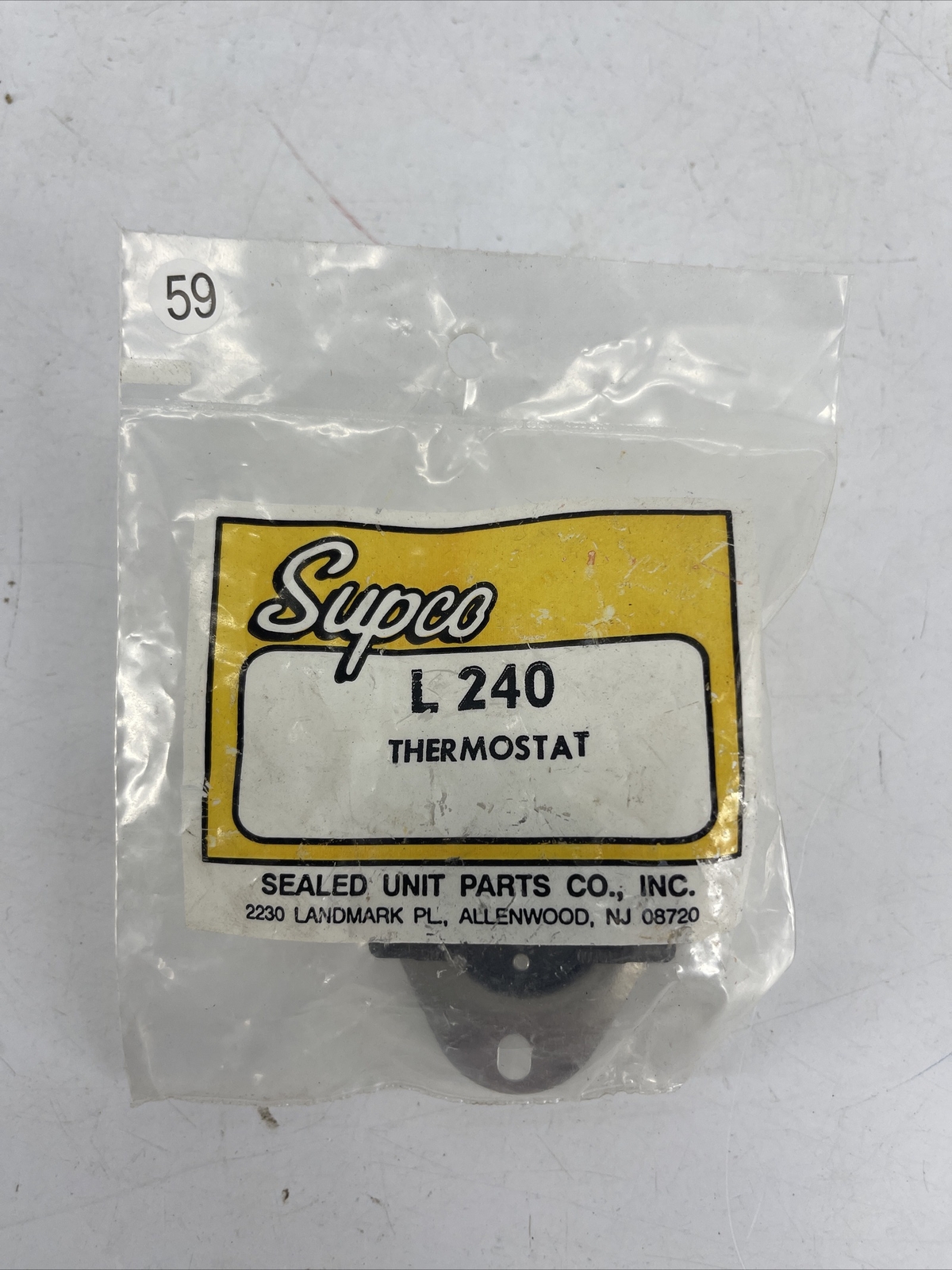 NEW OEM Supco L240 Dryer Thermostat