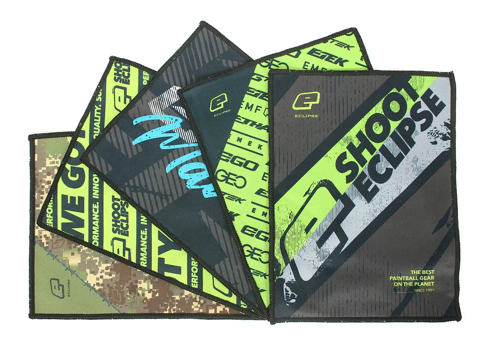 Planet Eclipse 2023 Micro Fibre Pocket Cloth - Variety 5 Pack Microfiber